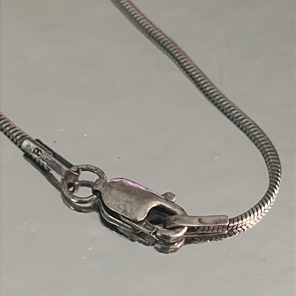 SONIA B BITTON 14k & 925 silver necklace 18” - Picture 6 of 8